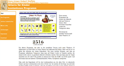 Desktop Screenshot of kindergitarre.stoffelsweb.de